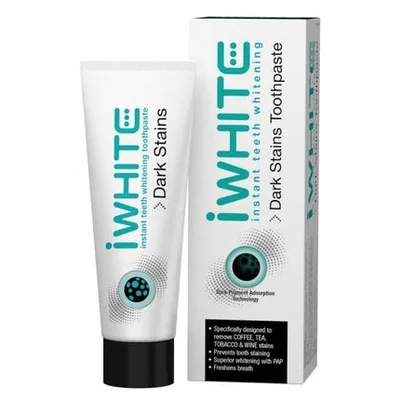Pastă de dinți iWhite Dark Stains, 75ml