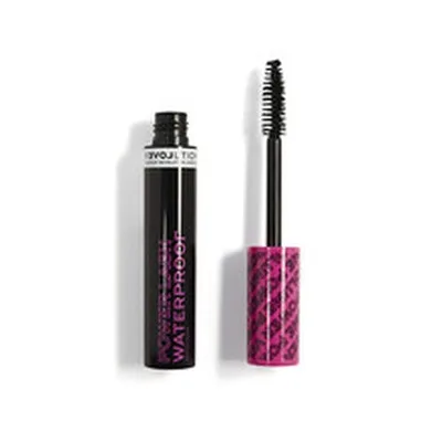 Mascara Makeup Revolution Relove Power Lash, rezistent la apă, 8 ml