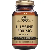 Aminoacid esențial, Solgar, L-Lysine 500mg