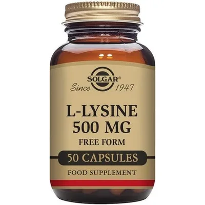 Aminoacid esențial, Solgar, L-Lysine 500mg