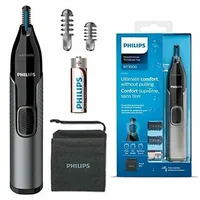 Aparat tuns par nas urechi sprancene, Philips Series 3000, impermeabil, fara fir