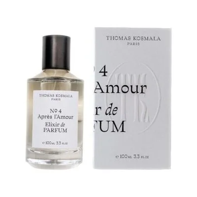 Thomas Kosmala No.4 Apres L'Amour Elixir EDP, 100ml, sticlă transparentă, dop negru