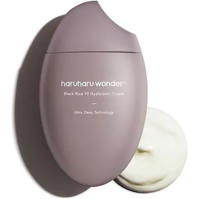 Cremă Față Haruharu Wonder Black Rice 10 Hyaluronic, mov, 50ml