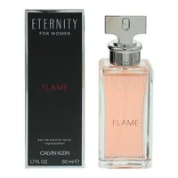 Eau de Parfum Calvin Klein Eternity Flame, culoare roz pal, capacitate 50 ml