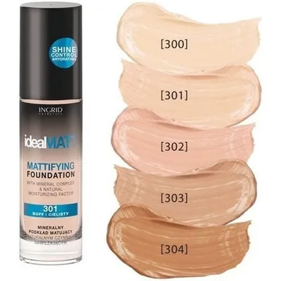Fond de ten, Verona Ingrid Ideal Matt, No. 302, 30ml