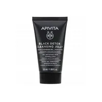 Gel de curățare, Apivita, Black Detox, 50ml