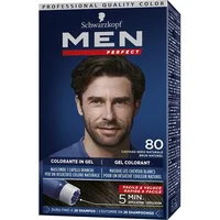Vopsea păr, Testanera, Men Perfect, negru brun natural