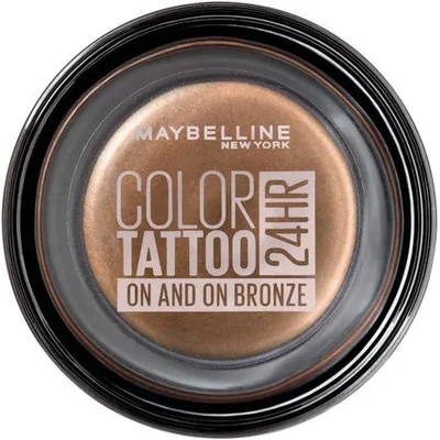 Fard de Pleoape, Maybelline New York, Color Tattoo 24HR, Bronze, 4g
