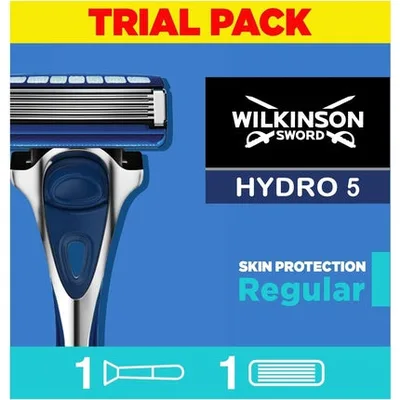 Aparat ras Wilkinson Sword Hydro 5, albastru, protecție piele