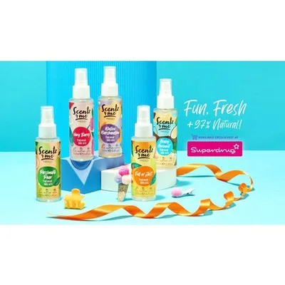 Set Parfum Corp Scentz4me, 5 x 100ml, Coconut, Berry, Marshmallow, Pear Zest