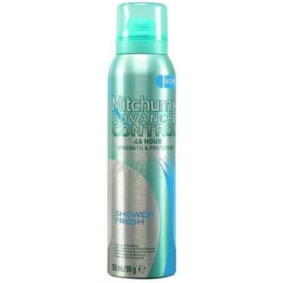 Mitchum Advanced Women Shower Fresh 48 Hour Protection, Deodorant Antiperspirant Spray, 150ml, Verde Mentolat