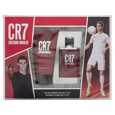 Set Cadou CR7, Cristiano Ronaldo, Eau de Toilette + Gel de duș, 31 g