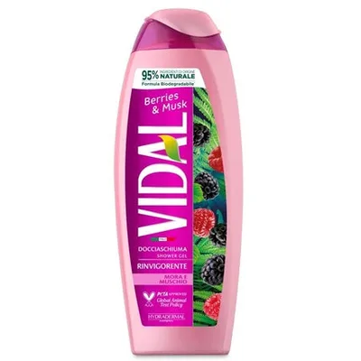 Gel de duș, Vidal, Mora Muschio, 250 ml