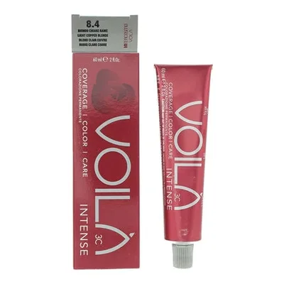Vopsea de păr Intercosmo Voila 3c Intense 8.4 Light Copper Blonde