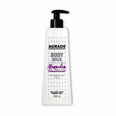 Lapte de corp, Agrado, 400 ml, migdale