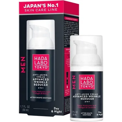Cremă Anti-Aging Hada Labo Tokyo pentru Bărbați, 50 ml
