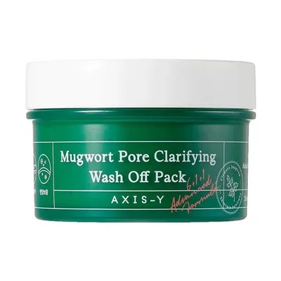 Mască de curățare Axis-Y Mugwort Pore Clarifying Wash Off Pack, 100 ml
