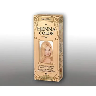 Vopsea de păr, Venita, Henna Tube, blond