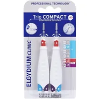 Perie interdentară, Elgydium, Trio Compact, alb