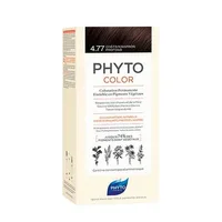 Vopsea de păr Phyto Color 477, Cafeniu foarte închis, 100g