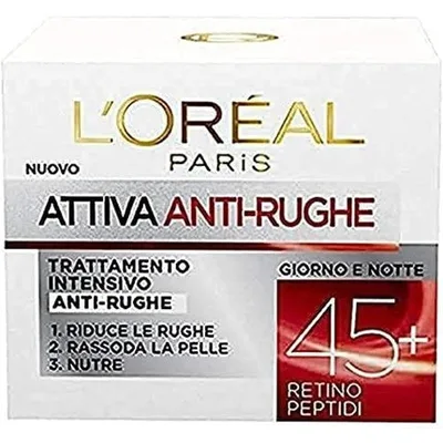 Crema antirid L'Oréal Dermo Expertise Active Vase, 45+, 50ml