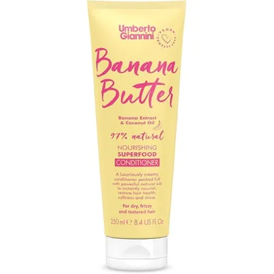 Condiționator Umberto Giannini Banana Butter, Vegan, Cruelty Free, 250ml