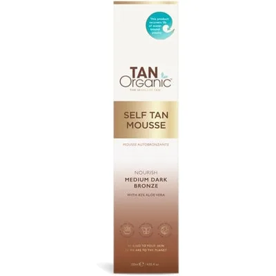Loțiune autobronzantă, TanOrganic, mousse, 120ml