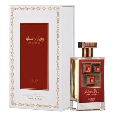 Parfum, Lattafa, Royal Sapphire, sticlă maro
