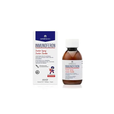 Sirop pentru imunitate, Endocare-Heliocare, Inmunoferon Junior, 150ml