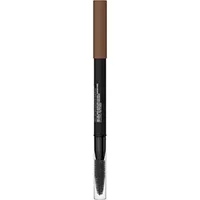 Creion pentru sprâncene, Maybelline New York Tattoo Brow 36H, cu perie, Soft Brown