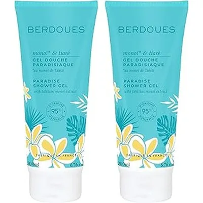 Gel de duș Berdoues Paradisiaque Monoi & Tiare, 200ml