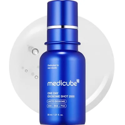 Ser Medicube, Exosome Shot, 30ml, albastru