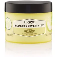 I Love Elderflower Fizz Scented Body Butter, Shea Butter și Coconut, 300ml