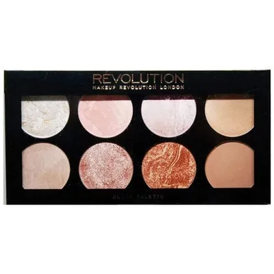 Paletă Fard Obraji Revolution Golden Sugar, 8 nuanțe