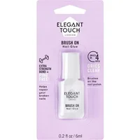Adeziv unghii, Elegant Touch, Brush On, transparent