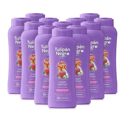Loțiune de corp Tulipan Negro Candy Fantasy, 400ml, mov