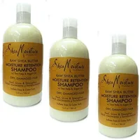 Șampon, Shea Moisture, Raw Shea Butter, 384ml