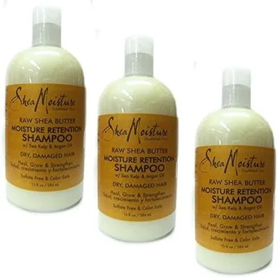Șampon, Shea Moisture, Raw Shea Butter, 384ml