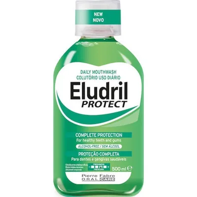 Colutoriu Eludril Protect 500ml fără alcool