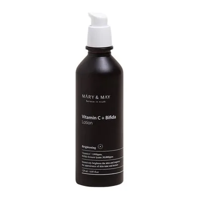 Cremă Față, Mary&May, Vitamin C+Bifida, Negru