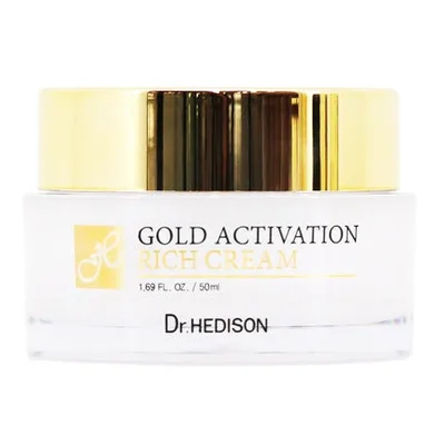 Crema facială Dr.Hedison Gold Activation Rich Cream, 50ml