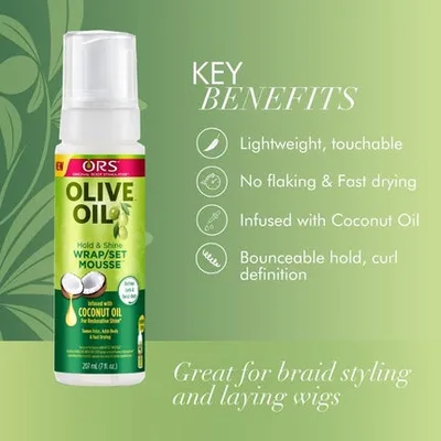 Mousse Organic Root Stimulator cu Ulei de Măsline, 207ml