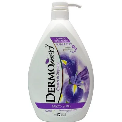 Săpun lichid, Dermomed, Talc & Iris, 1000ml