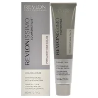 Vopsea de păr permanentă Revlonissimo Colorsmetique 7.32 Medium Golden Pearl Blonde, 60 ml