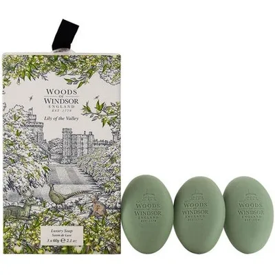 Săpun solid Woods of Windsor, Lily of the Valley, 180g