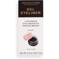 Eyeliner gel, Revolution Beauty, negru, 3g