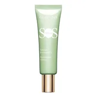 Primer hidratant, Clarins, SOS Makeup Primer, corector verde, 30 ml