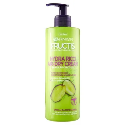 Cremă păr ondulat, Garnier, Fructis Hydra Ricci, 400 ml