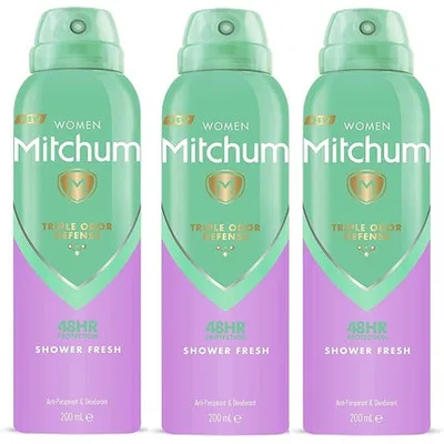 Deodorant spray, Mitchum, Women Shower Fresh 200ml