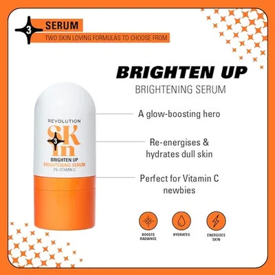 Serum Facial cu Vitamina C, Revolution Skincare, Skin Brighten Up, 30ml